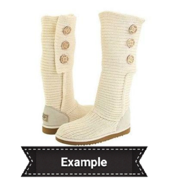 UGG Shoes - Classic Cardy Cable Knit UGG Boots